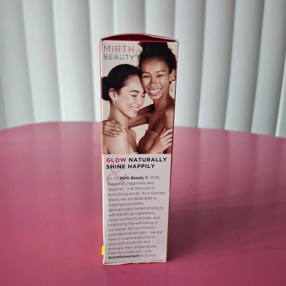 Mirth Beauty Vitamin C & Hyaluronic Acid Face Serum Brightening Hydrating 1.75oz